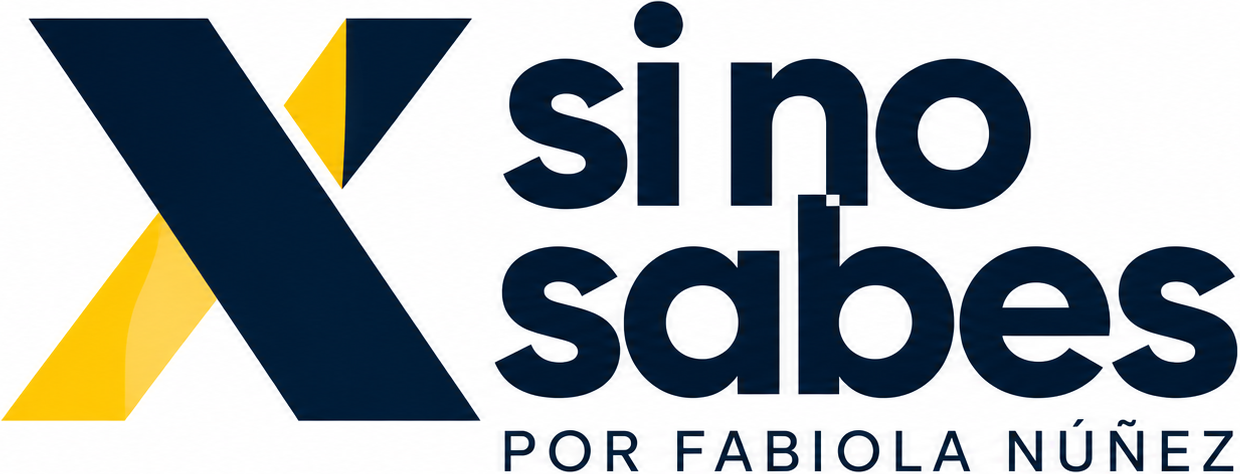 X si no sabes por Fabiola Núñez
